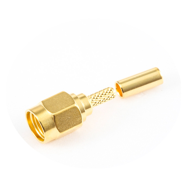Straight SMA plug